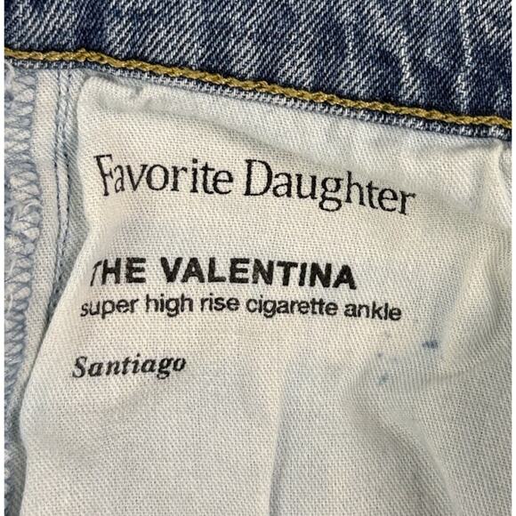 Favorite Daughter Jeans Women’s 28 Valentina Super High Rise Cigarette Ankle - Picture 16 of 16